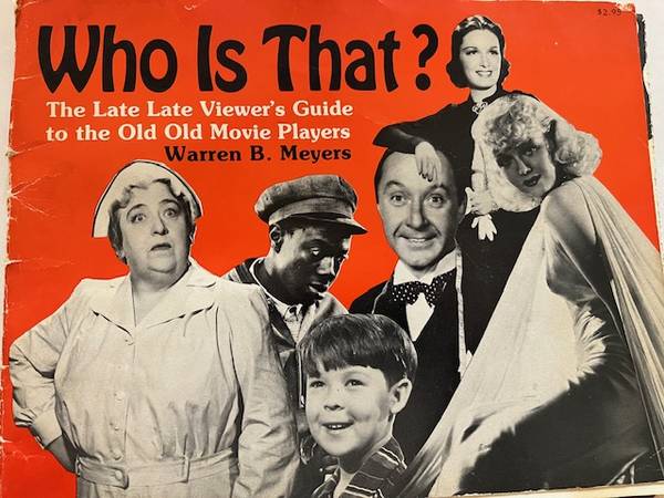 Who is that Hollywood book - Old time movie stars 1