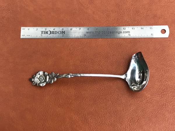 Reed & Barton "Wild Rose" Cream Ladle 1