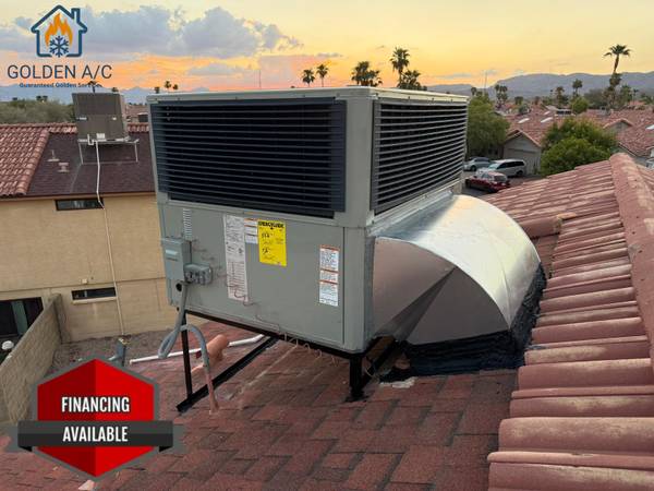 Package, Rooftop Heat Pump Unit Install 2 Ton 3 Ton 4 Ton 5 ton Split 1