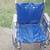 Wheelchair without leg supports 1 thumbnail