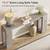 New 70.9” Extra Long Console Table, Farmhouse Sofa Table Grey 6 thumbnail