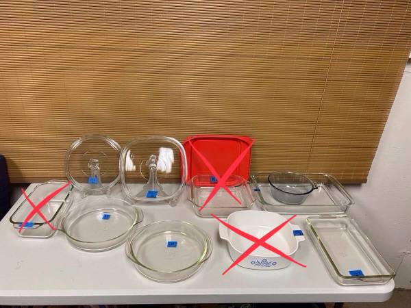 Vintage PYREX bakeware flameware / baking dishes $3 - $15/ea 1