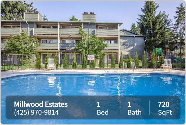 $1,625 / 1br - 720ft2 - Woof! Bark! Meow! Pets Allowed Here! Check us out! (Lynnwood - University of Washington Bothell)63786685101315120