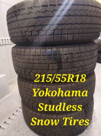 215/55R18 Studless Snows 1