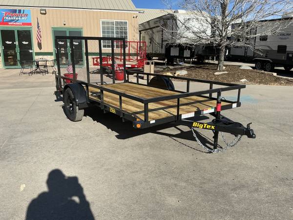 2026 Big Tex Trailers 35SA-12R1A-4PBK Utility Trailer 1