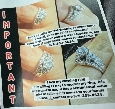 Lost wedding Ring 1
