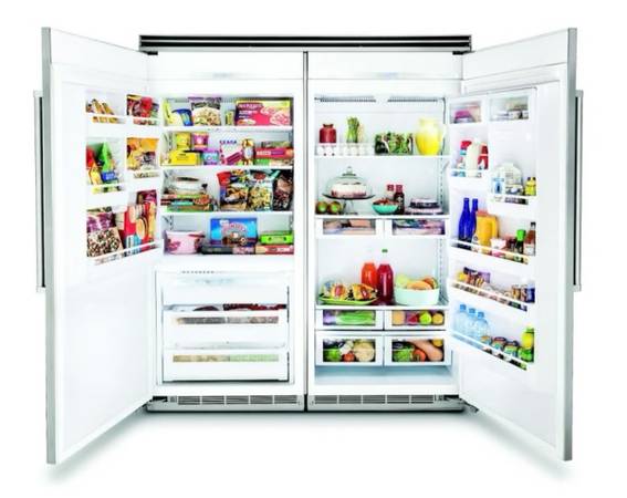 *Open Box* Viking 72” Built-In Stainless Steel Refrigerator / Freezer Set 1