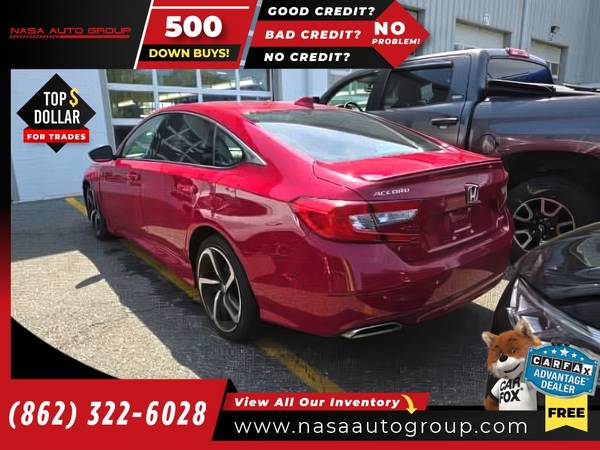 2020 Honda Accord Sedan Sport 15T 15 T 15-T CVT - $9,995 (The price in this ad is the downpayment)63482513900929124