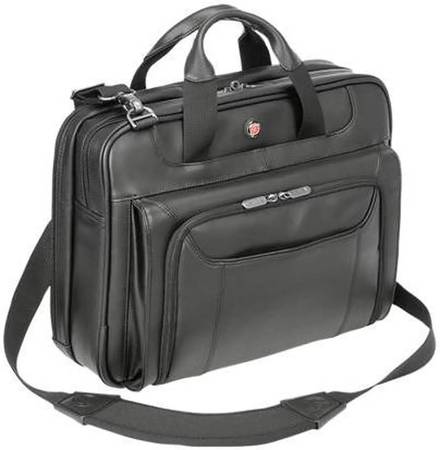 Targus Black laptop Leather Bag BUS0136 1