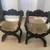 MidCentury Baroque Style Savaranola Chairs -Pair 1 thumbnail