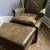 Leather Wingback & Ottoman 2 thumbnail