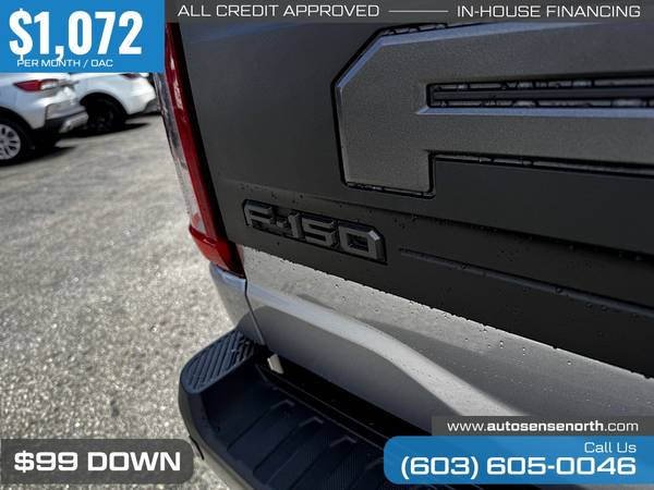 $1,072/mes - 2023 Ford F150 F 150 F-150 RaptorCrew Cab - $68,989 (Auto Sense)63622483818369124