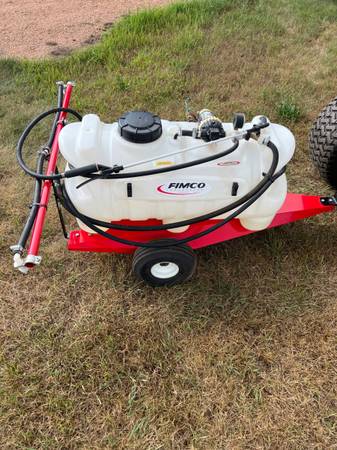 Tow behind sprayer 1