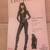 Ladies Halloween Catsuit Costume 13 thumbnail