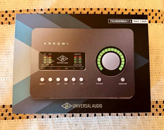 Universal Audio Apollo Arrow audio interface for Mac & Windows $350 obo 1