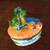Florida Alligator & Beach Ball Porcelain Hinged Trinket Box Souvenir 7 thumbnail