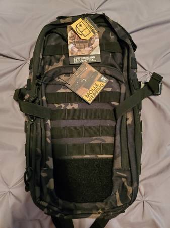 Backpack Highland Tactical Half Size Camo & Waist Pack Camo Set 2 NEW 1