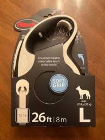 26 Ft Flexi Retractable Tape Dog Leash New 1