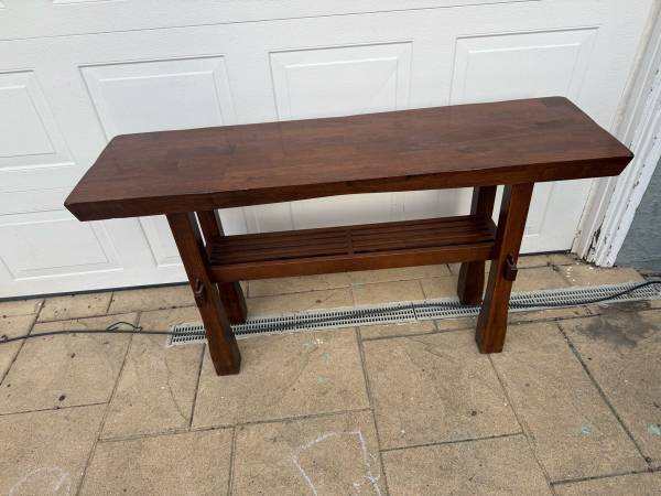 Teak Console Table 1