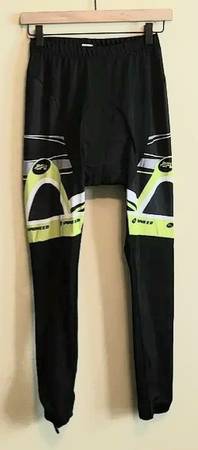 ®Cycling Tights/Pants•Padded•Ankle Zips - (Men's L) V.G.C. 1