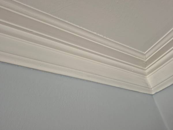50 feet of 6” crown molding $.60/lin ft 1