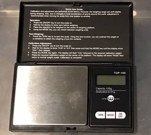 TOP Portable Weigh Gram Digital Scale 1