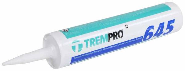 Case of 30 Grey- Tremco TremPro 645 RTV Silicone All Purpose Sealant 1