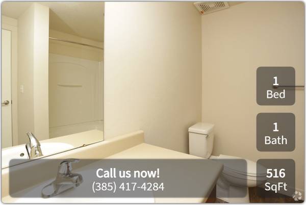 $1,240 / 1br - 516ft2 - Beautiful smoke free property in Salt Lake City! Visit us today! (Salt Lake City)63674381091715120