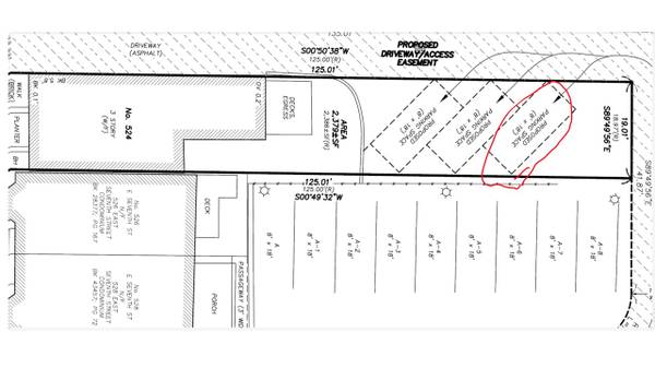 $350 Plaza de estacionamiento mensual en lote privado en East 7th Street (lado este de South Boston)64141618444034121