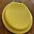 Vtg NEW OLD STOCK RETRO 1960s YELLOW TOILET SEAT 1 thumbnail