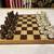 Rare Authenticated Antique Staunton Chess Players & Teak Board 2 thumbnail