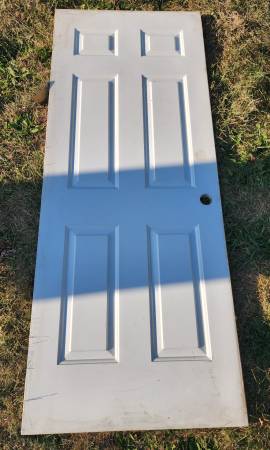 31 3/4 x 79 metal security door 1