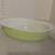 VTG Pyrex Bakeware Round with Handles Lime Green 1 thumbnail