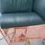 Hickory Genuine Green Leather Lounge Sofa Chair 19 thumbnail