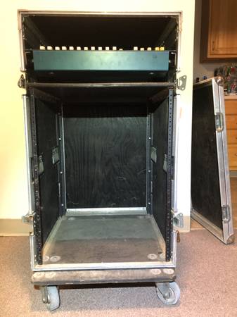 *Cellini Pro Audio / DJ 14 Space Rack w/ 11 Space top for Mixer 1