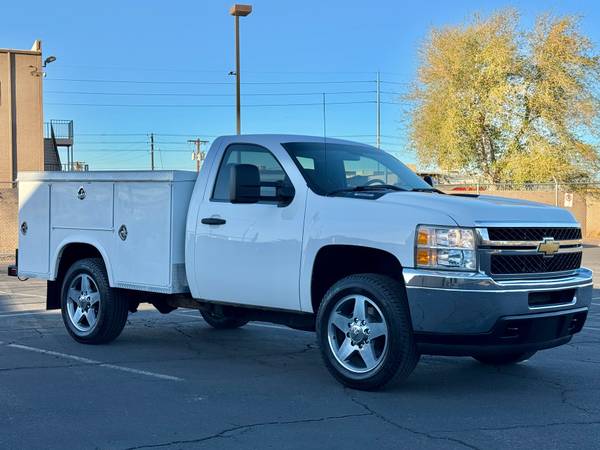Cama de servicio 1 propietario Chevrolet Silverado 2500 con cama utilitaria Chevy - $15,900 (Mesa, AZ)63612821304833123