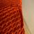 Orange Handmade Crochet Knit  Buttoned Top for Women Short Sleeve 14 thumbnail