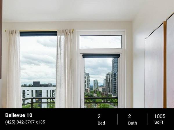 $3,785 / 2br - 1005ft2 - Rooftop Terrace, Must See, BBQ Grills, Additional Storage (Bellevue)63874304279553120
