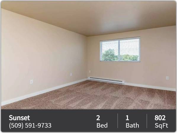 $1,425 / 2br - 802ft2 - ¡No querrás irte! Hermosa comunidad tranquila. 2 habitaciones / 1 baño (Pasco)63669139102081122
