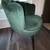 Juelz Velvet Barrel Chair, Green- 31 × 26 × 24 in (Seat 18.5 in) 4 thumbnail