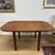 Vintage Teak Square Butterfly Leaf Dining Table 12 thumbnail