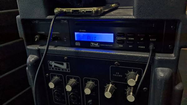 Altavoces Anchor PA - $185 (Sacramento)63440099395457124
