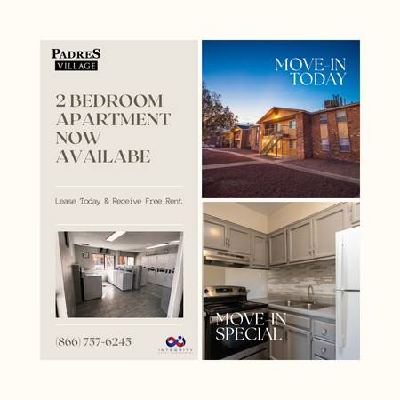 LOOKING FOR A GREAT PLACE, STOP!! LOOK NO FURTHER 2 BEDROOM 1 BATH 1