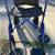 Invacare lightweight transport wheelchair blue 11 thumbnail