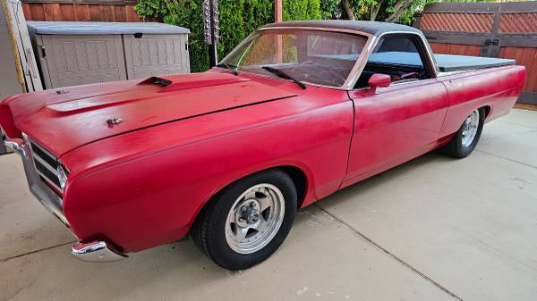 1969 FORD RANCHERO FUNCIONA BIEN, necesita trabajo cosmético - $6.500 (Dublín / Pleasanton / Livermore)63469762311683121