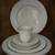 6 Pc Gorham Lenox Bridal Bouquet Fine China Platinum Trim Setting 1 thumbnail