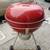 22 INCH WEBER MASTER TOUCH BBQ GRILL PATINA RED 2 thumbnail