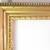 Vintage 1920s-40s Wood Picture Frame, Painted Gold, Great Condition 6 thumbnail