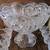 Heavy Cut Crystal Rose Style Punch Bowl with Stand & 8 Cups 4 thumbnail