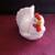 Vintage Ceramic Chicken Salt n Pepper Egg Shakers 1 thumbnail